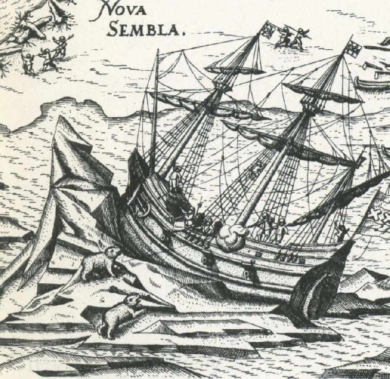 william r clark 1596 seglade hollandaren willem barents till novaja semlja dar hartyg skruvades upp ovanpa packisen